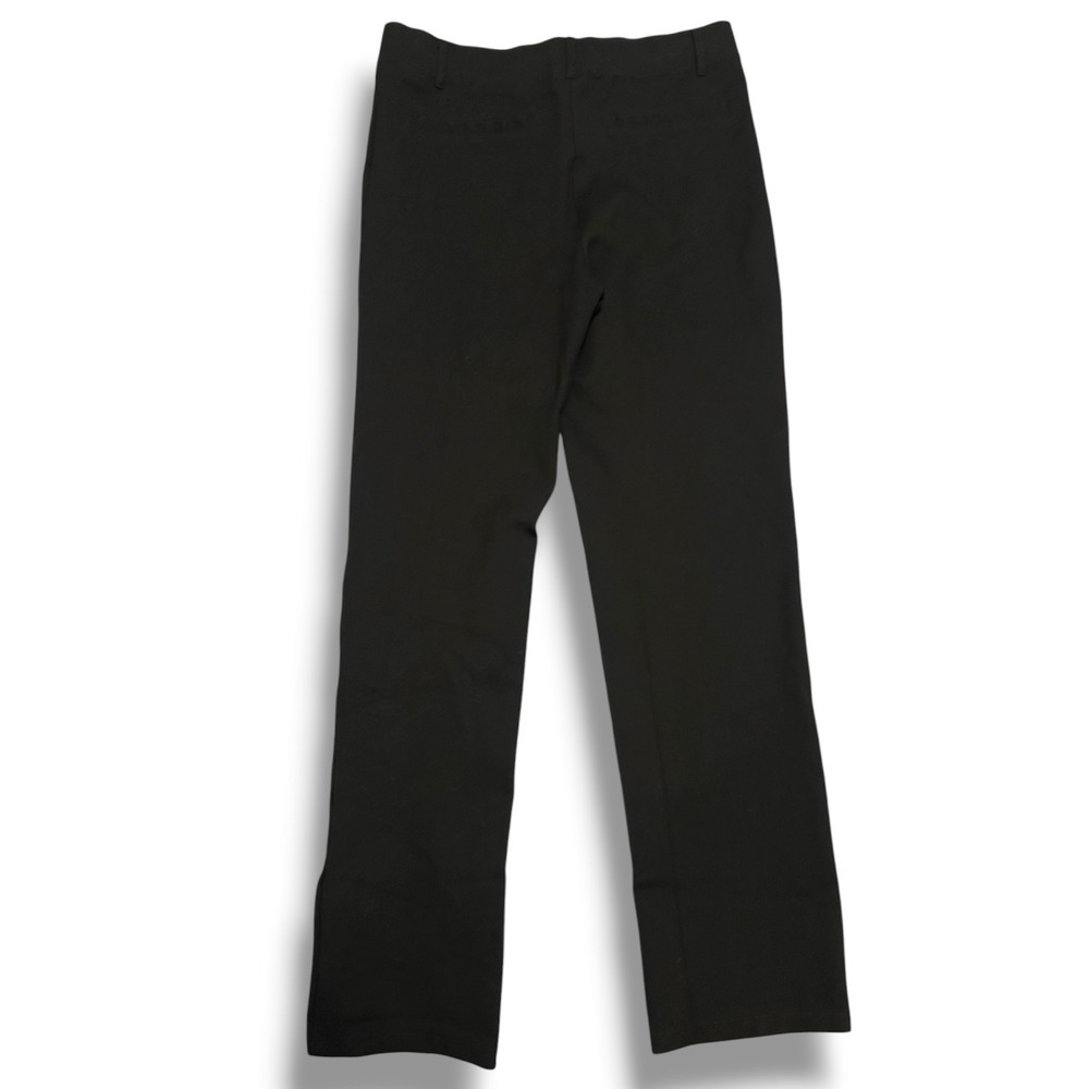 Quince Ultra-Stretch Ponte Straight Leg Pant Black Petite Medium Career Office - Picture 3 of 9